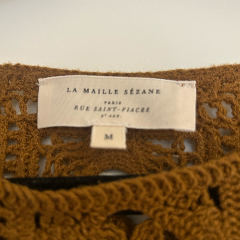 Sezane Lysiane jumper in Bronze - Picture 4 of 6